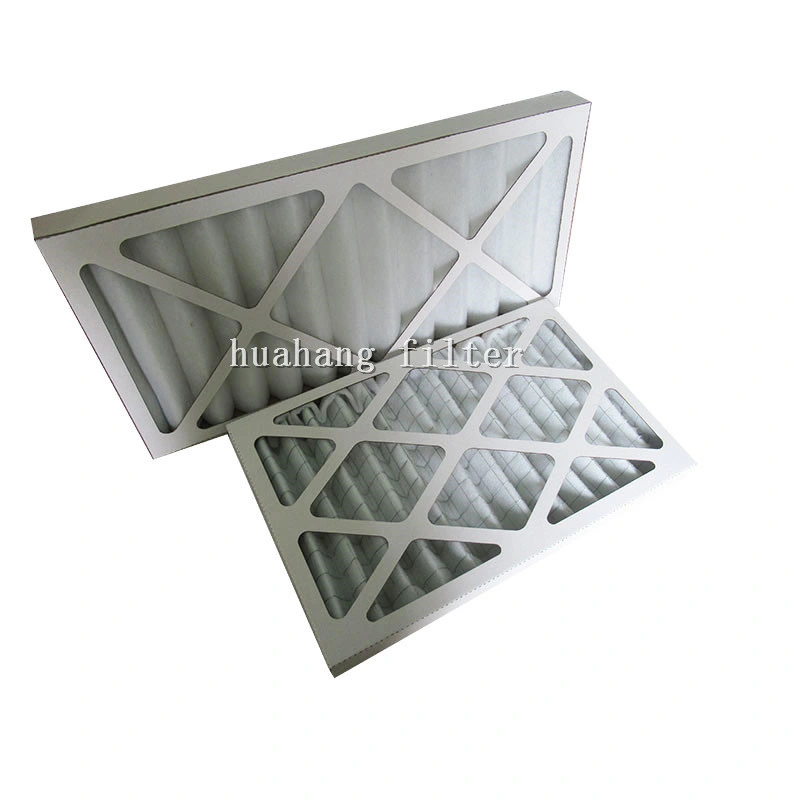 cardboard frame panel HAVC air filter pleat primary furnace filter MERV 11 air filter