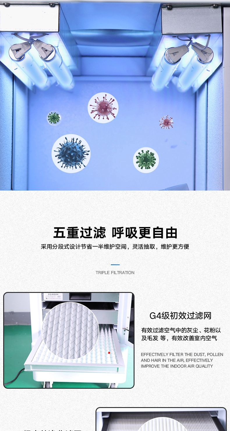 Custom OEM ODM Air Purifier, Home Air Purifier, HEPA Air Purifier, Air Cleaner with UV Lighter