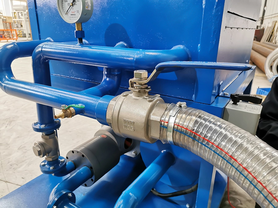 Plate Pressure Edible Oil Purifier Machine Water Remover