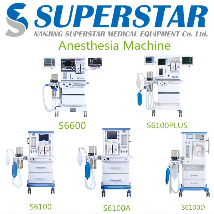 China Supplier Anesthesia System with Oxygen Regulator Anesthesia System with Oxygen Regulator Anesthesia Machine