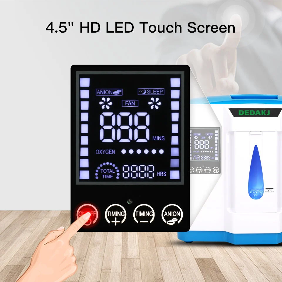 Portable Home Mini Full Intelligent Air Purifier Oxygen Making Machine Oxygen Concentrator for Human