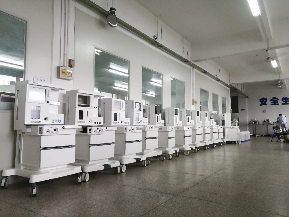 China Supplier Anesthesia System with Oxygen Regulator Anesthesia System with Oxygen Regulator Anesthesia Machine S6100A