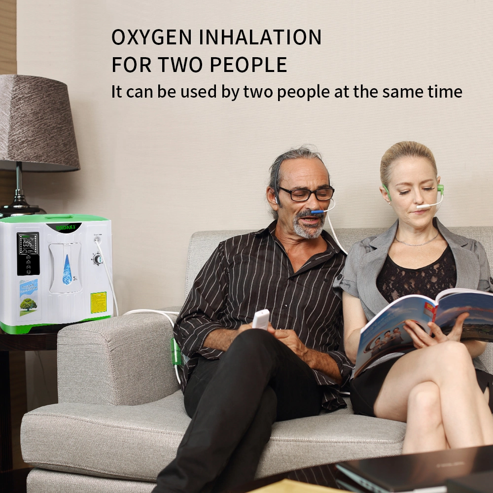 Portable Medical Oxygen Making Machine Oxygen Concentrator with Battery