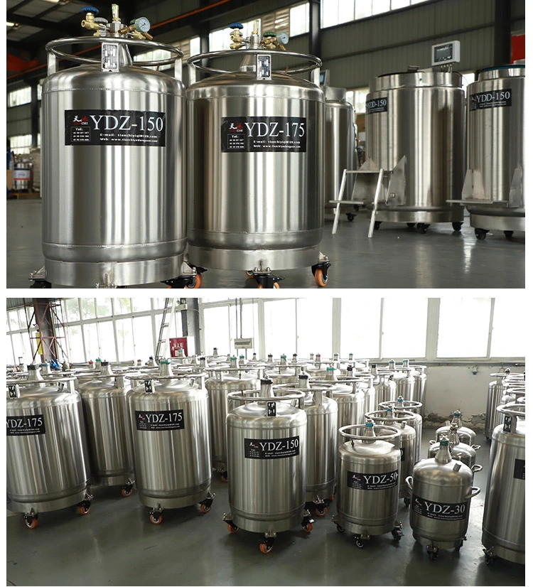 Customized 400L Ydz-400 Liquid Nitrogen Storage Tank Liquid Nitrogen Tank Price