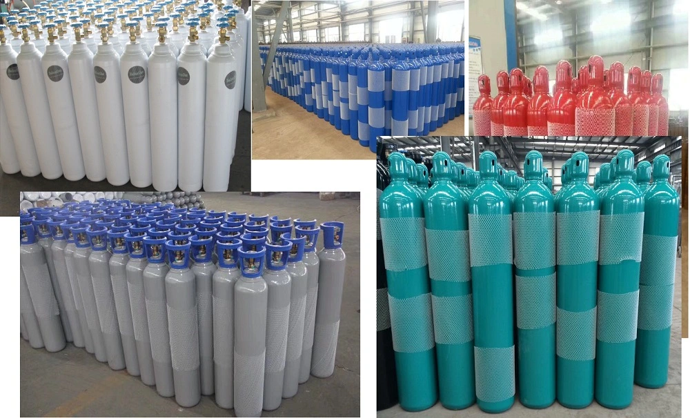 50L Seamless Steel Hydrogen Gas Cylinder High Pressure Hydrogen Gas Cylinder