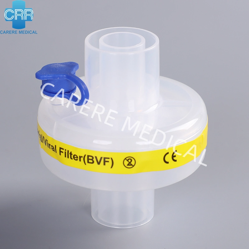 Disposable Breathing Filter Bacteria Filter BV Filter Port with Label Around