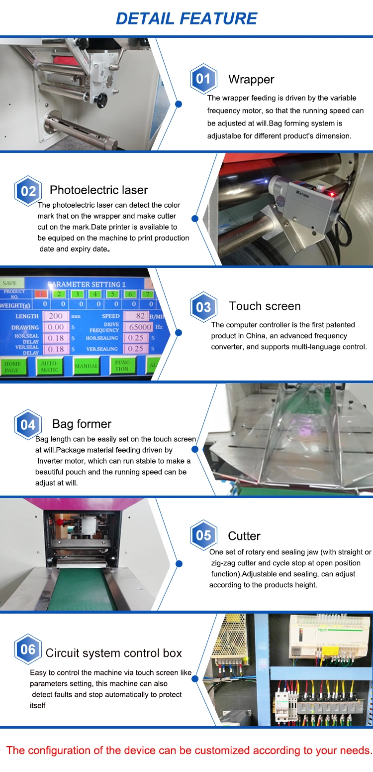 Kitech Automatic Industrial Parts Metal Bearing Wrapping Packing Machine Nitrogen Packaging Machine