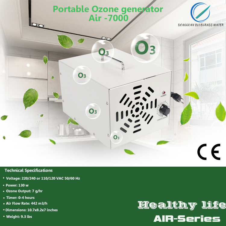 Air Purifier 7g/H Room Sterlizer Odor Ozonizer Purification Medical Ozone Generator