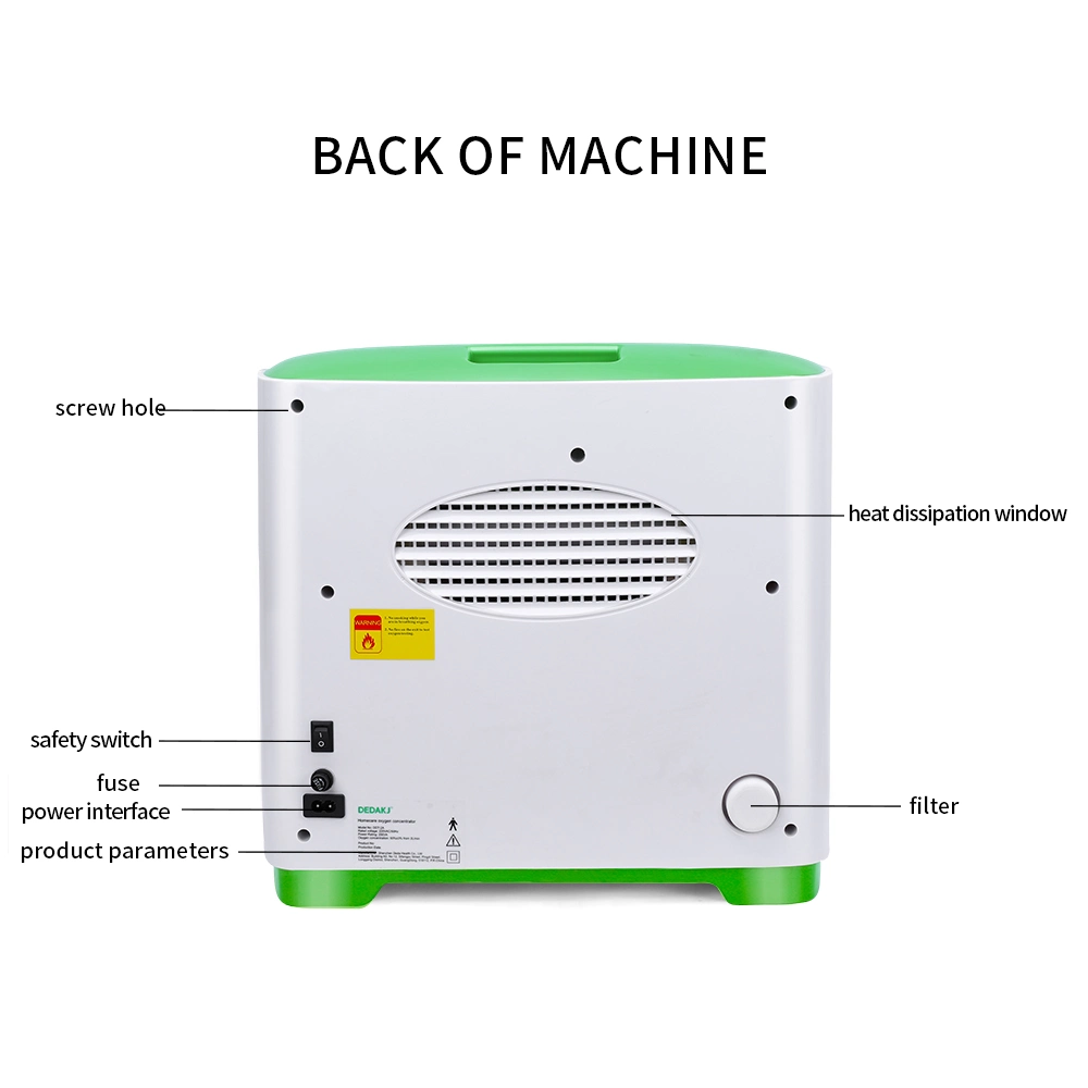 Portable Medical Oxygen Making Machine Oxygen Concentrator with Battery