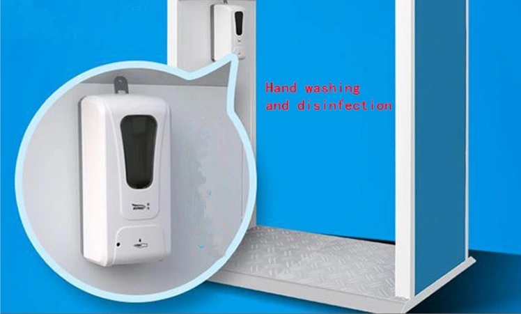New UV Sterilization Atomization Thermometer Disinfection Security Door with Face Recognition Disinfection Channel Sterilization Station