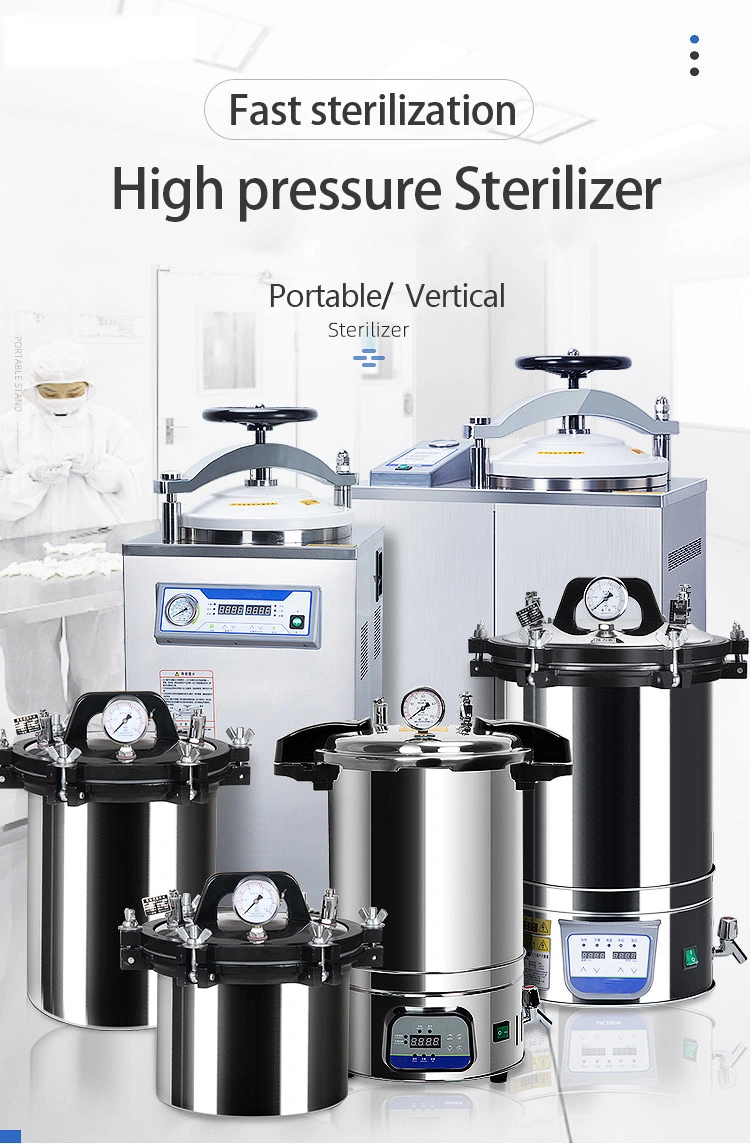 Tls-50HD Sterilization Equipments Sterilization Pot Safe and Reliable 50L