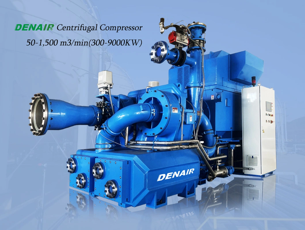 100 M3/Min 6-25 Bar Centrifugal Air Compressor for Air-Separation