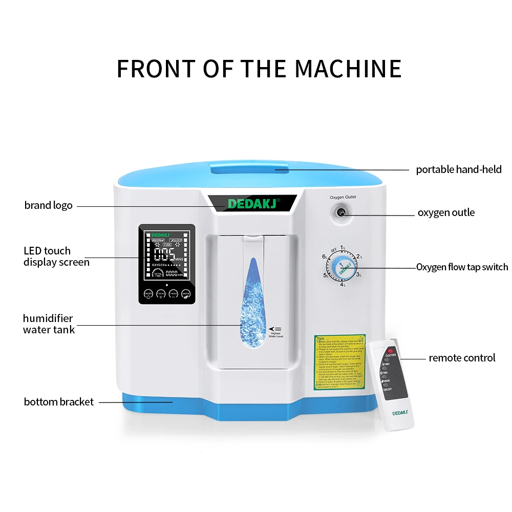 Portable Home Mini Full Intelligent Air Purifier Oxygen Making Machine Oxygen Concentrator for Human