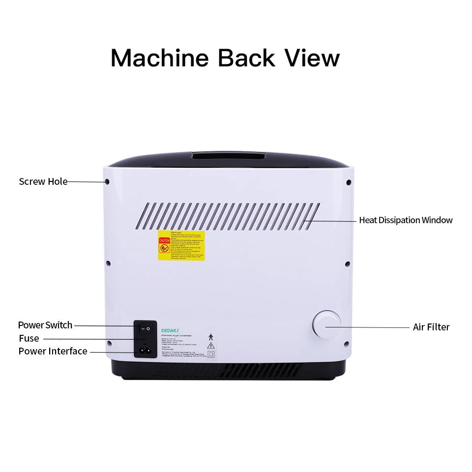 Small High Effective Portable Oxygen Concentrator Oxygen Making Device