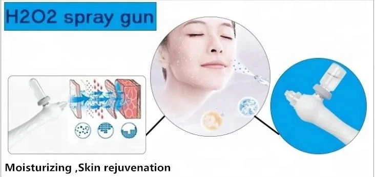 2020 Newest Hydra Oxygen Injector Aqua Peeling Oxygen Facial Care Device