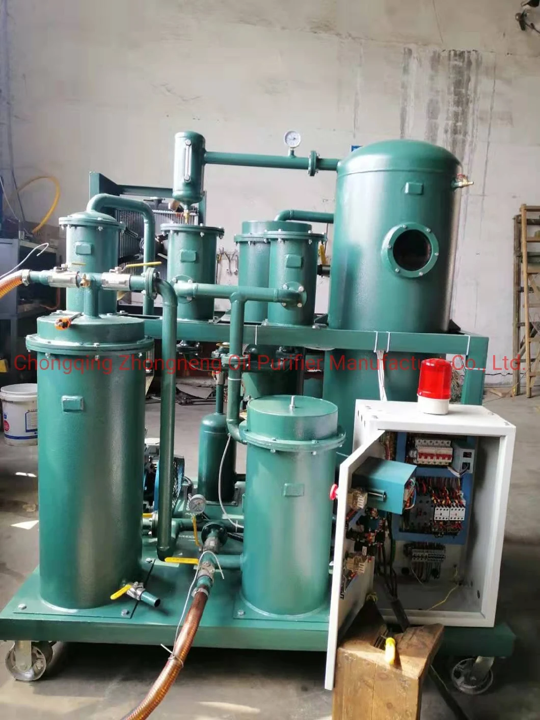 Mobile Lubrication Oil Purifier, Used Hydraulic Oil Compressor Oil Purifying Unit