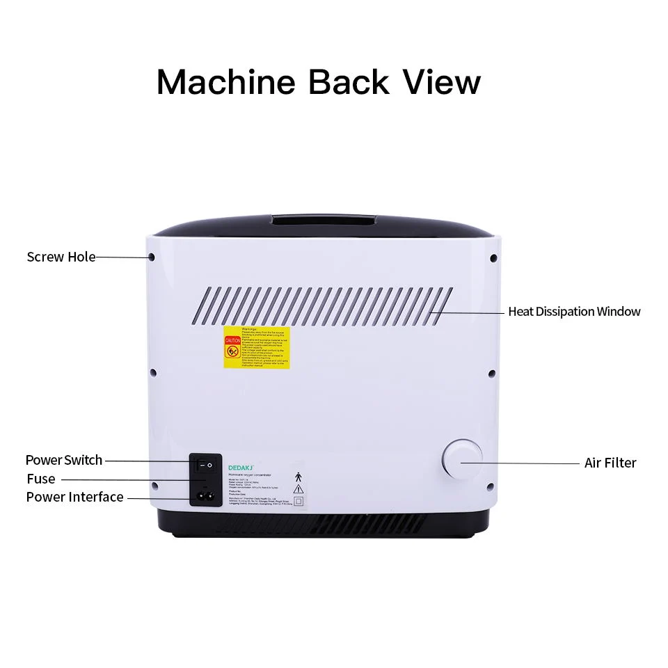 Small Portable Oxygen Making Machine Oxygen Concentrator for Home Medical