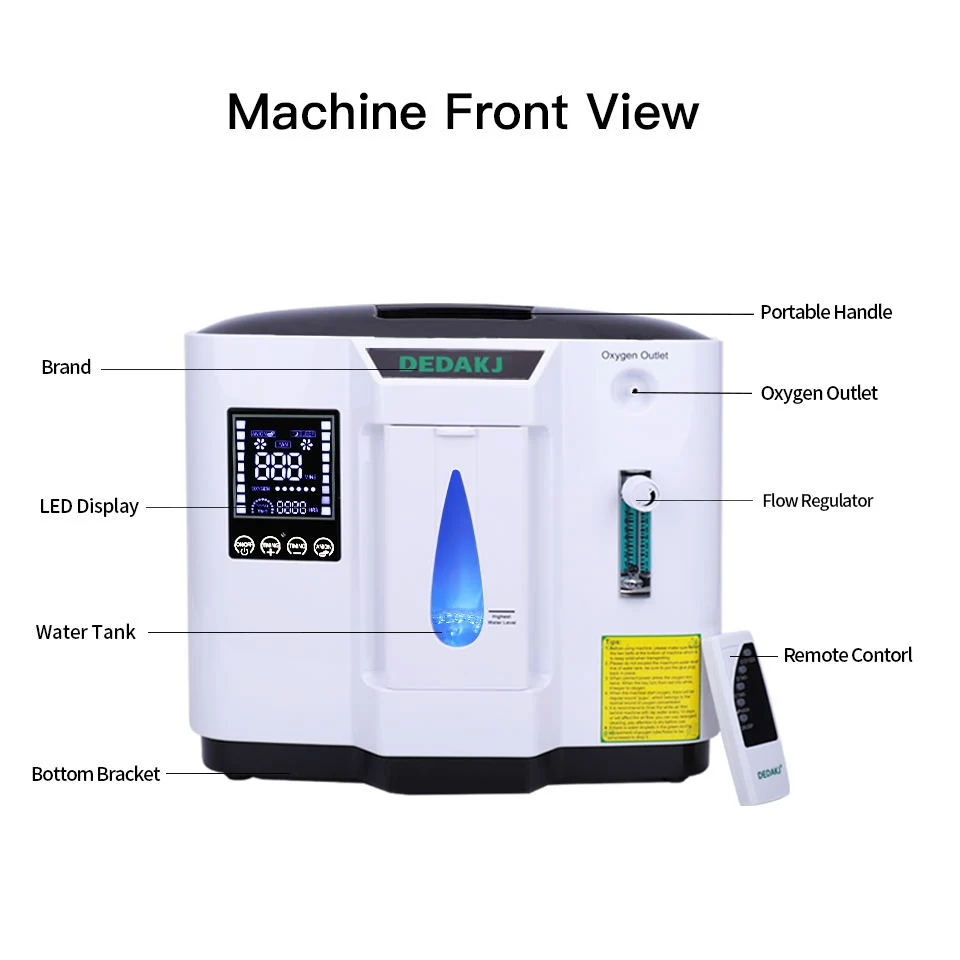 Oxygen Concentrator Psa-Hyz O2 Making Machine with HD LCD Touch Screen
