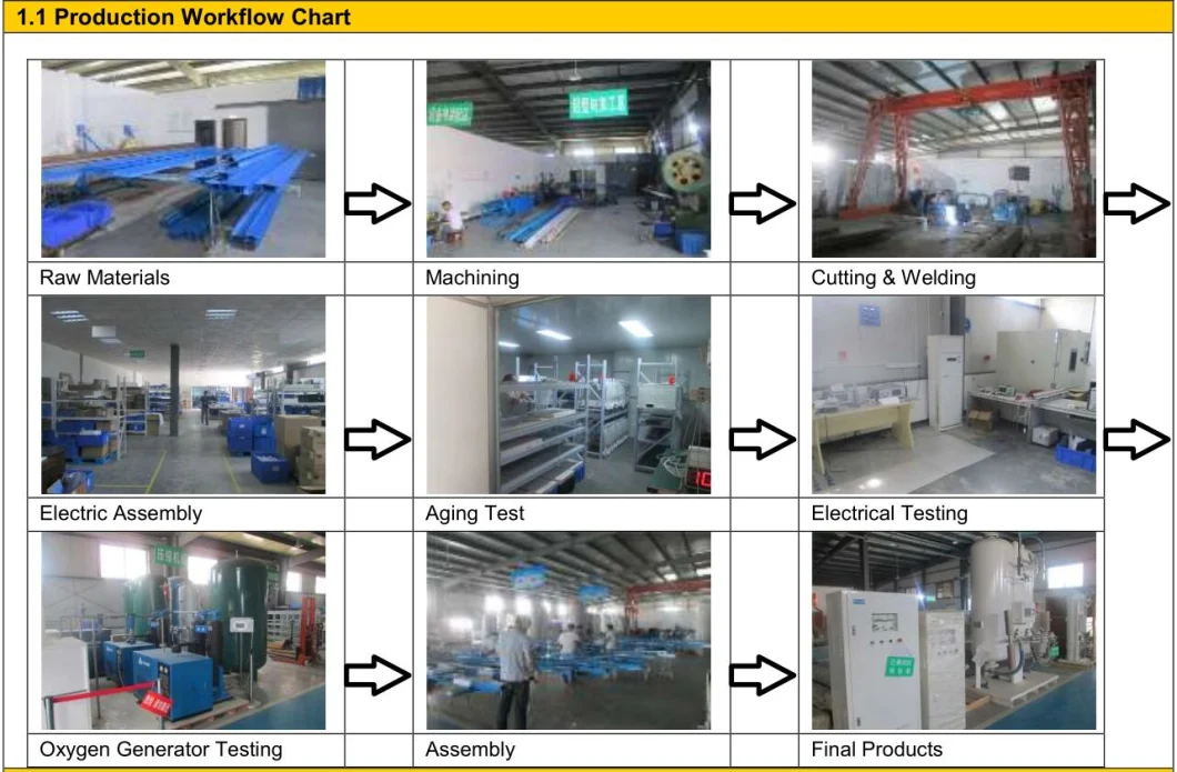 Ce/ISO Psa Oxygen Gas Making Machine