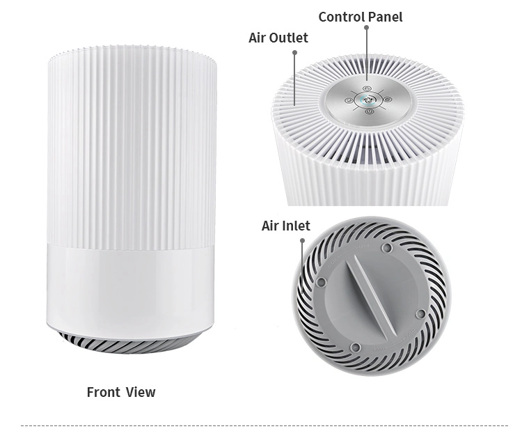 HEPA Activated Carbon Three in One Air Purifier Small Air Cleaner Newest Mini Air Purifier