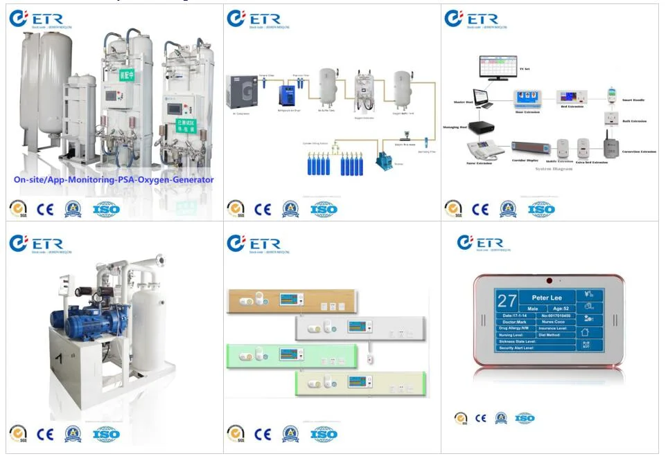 Professional Medical Equipment Psa Oxygen Generating and Filling System