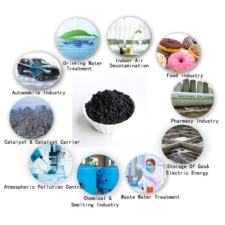 Water/Air Treatment Purpose Columnar Activated Carbon Bulk Activated Charcoal