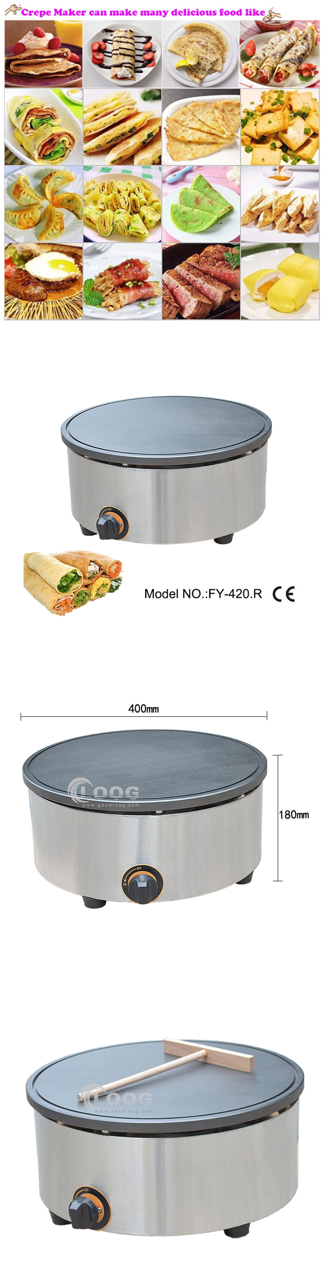 Commercial Gas Pancake Maker Gas Pancake Making Machine Best Professional Crepe Maker Machine