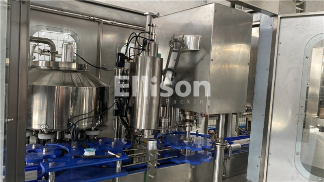 Automatic Online Liquid Nitrogen Injection System Machine for Beverage Drink Water Production Line