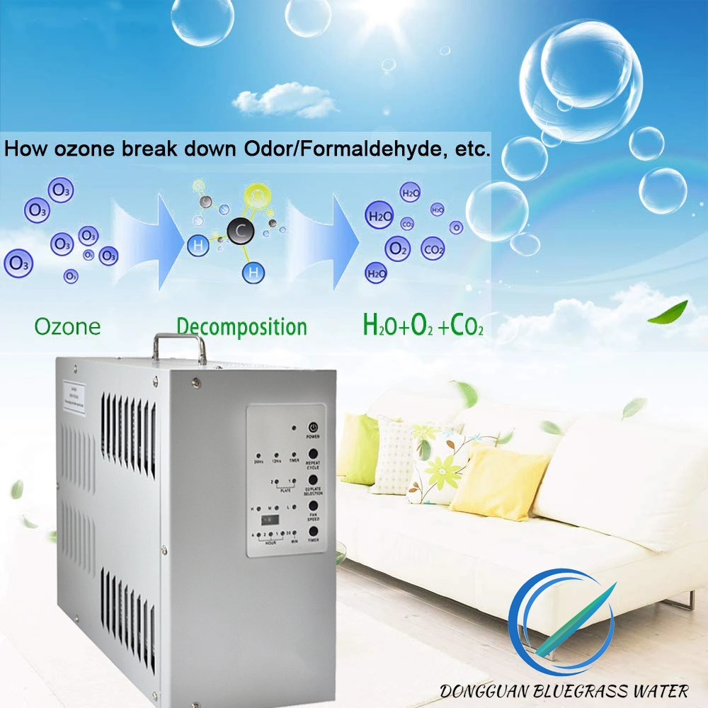 Remote Control Room Purification Portable Ozone Generator Air Treatment Machine 3.5-7g/H Ozonizer