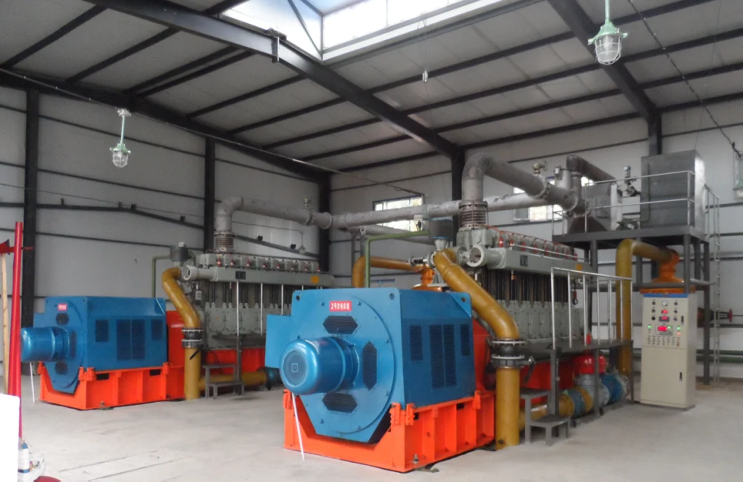 600kw Natural Gas/Landfill Gas/Oil Field Gas Generator Sets/Generating Sets/Gensets with Silent Canopy