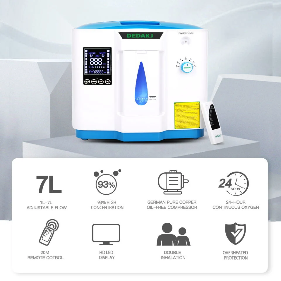 Portable Home Mini Full Intelligent Air Purifier Oxygen Making Machine Oxygen Concentrator for Human