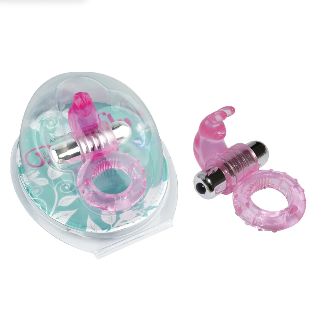 Rabbit Cock Ring with Speed Vibrating Prolong Ejaculation Sex Toys for Man