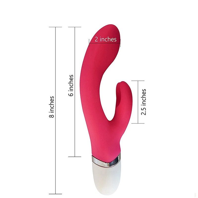 Rabbit Vibrator with Clitoris Stimulator G Spot Vibrator with Light for Women