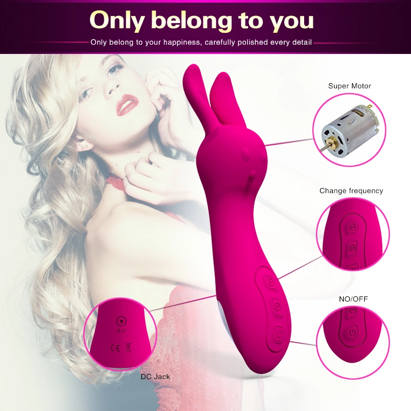 Hot Electric 10 Frequency Rabbit Sex Vibrator Toys for Women Men Vibrator Vagina Stimulator Pussy Products