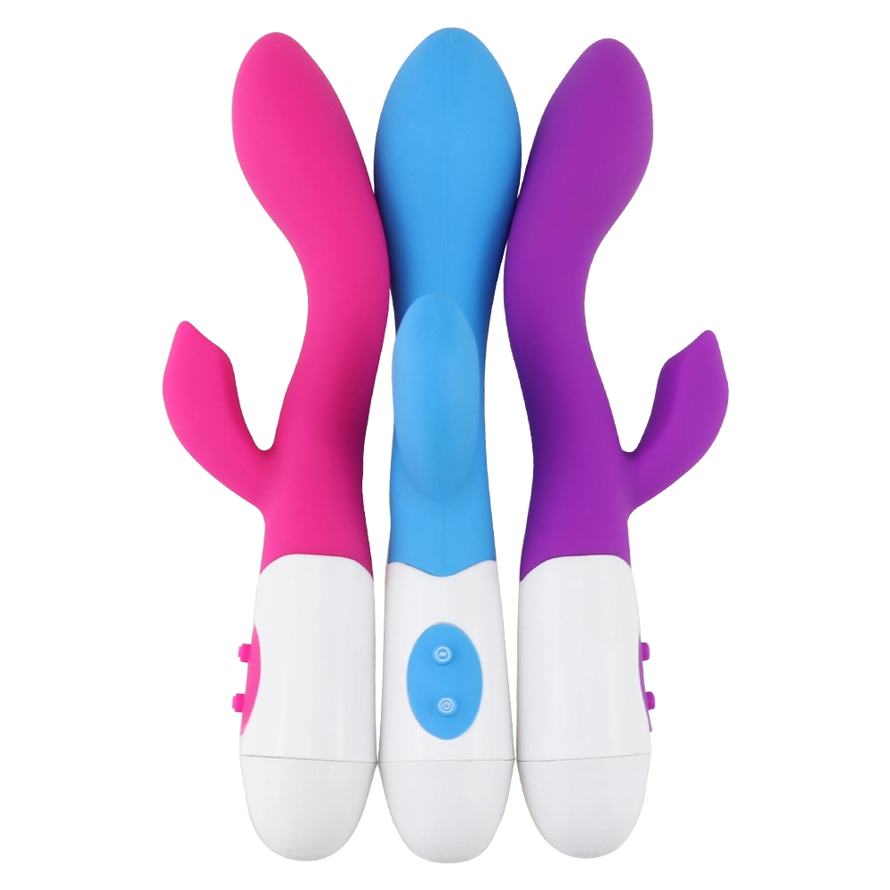 Hot Selling 6 Speeds Vibration Waterproof Dildo Rabbit Vibrator Dildo Vagina Toys Sex Adult Sex Toys