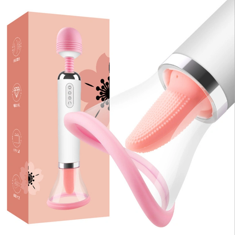 G-Spot Toys Sex Adult Product Nipple Sucking Clitoral Stimulator Licking Tongue Vibrating Vibrator