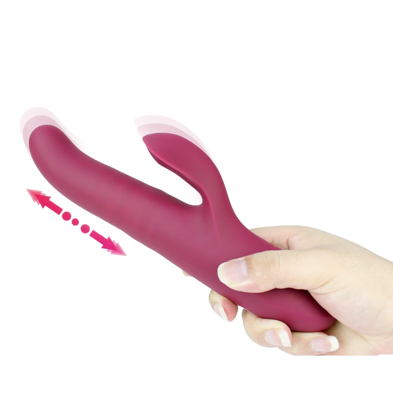 New Style Electric Female Insert Penis Thrusting G-Spot Vagina Dildo Rabbit Vibrator Adult Sex Toys