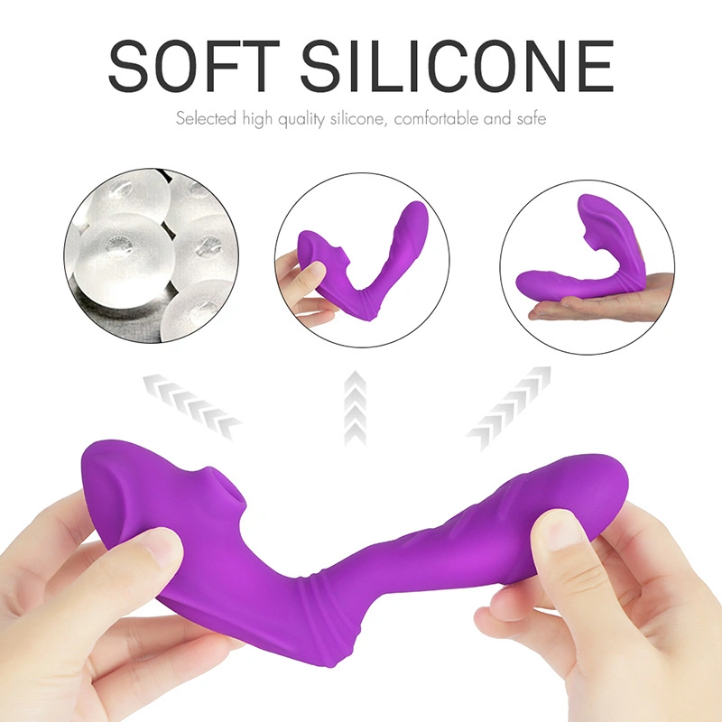 Clitoral Sucking Vibrator G Spot Sucker Rechargeable Clitoris Stimulator with 10 Suction & Vibration