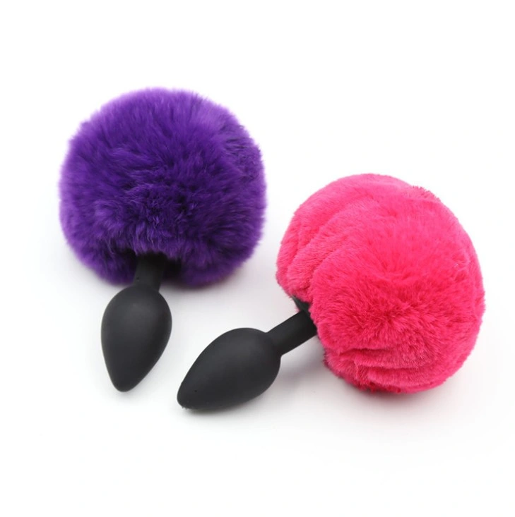 Sex Toys for Women 9cm Rabbit Tail Silicone Anal Plug Ball Erotic Toys Butt Plug Bunny Tail