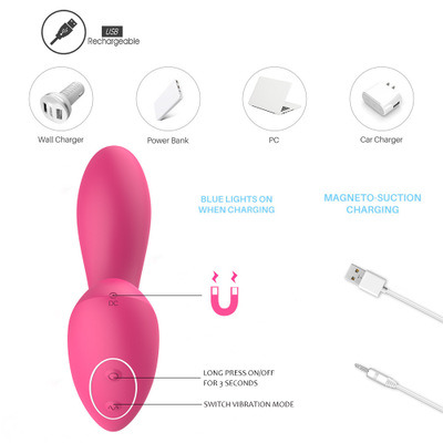 High Frequency Charging Teases Vibrator Masturbation Massage Vibrator Tongue Sucking Female Sex Toys