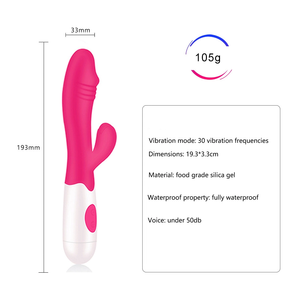 Best Quality Adult Products Sex Toys 30 Speed Rabbit Dildos Concrete Vibrator for Women