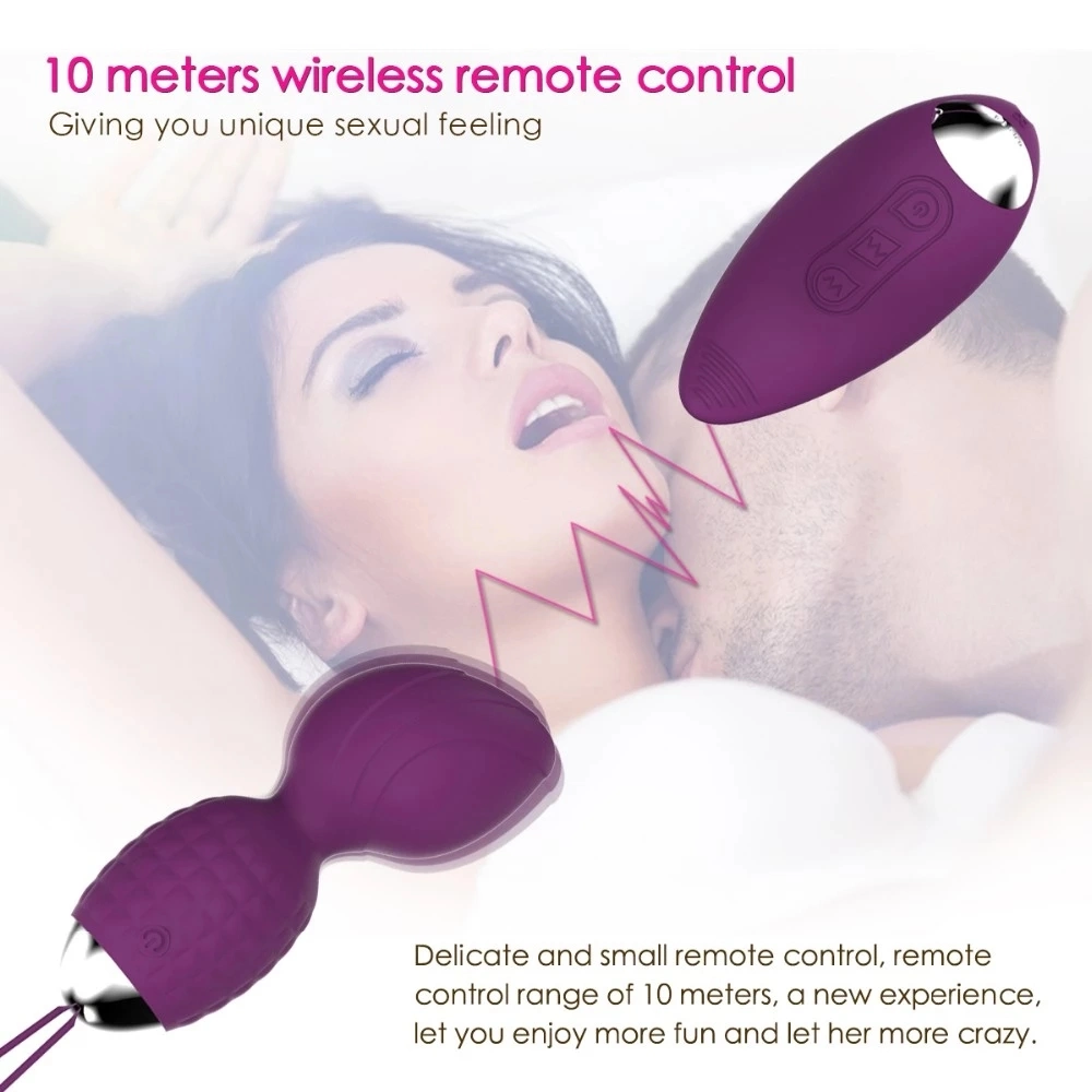 Love Egg Vibrating Silicone Vibrator Remote Control Wireless Jump Vibration Sex Adult Sex Toys Women