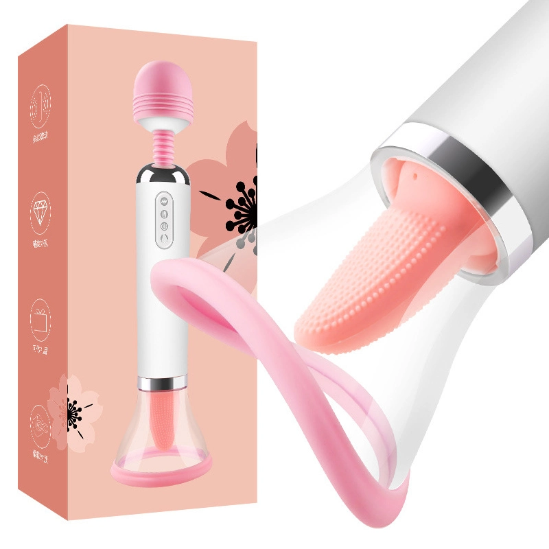 Powerful Oral Sucking Silicone Vibration G-Spot Vagina Masturbation Nipple Clitoral Stimulator Tongue Vibrator Sex Toys