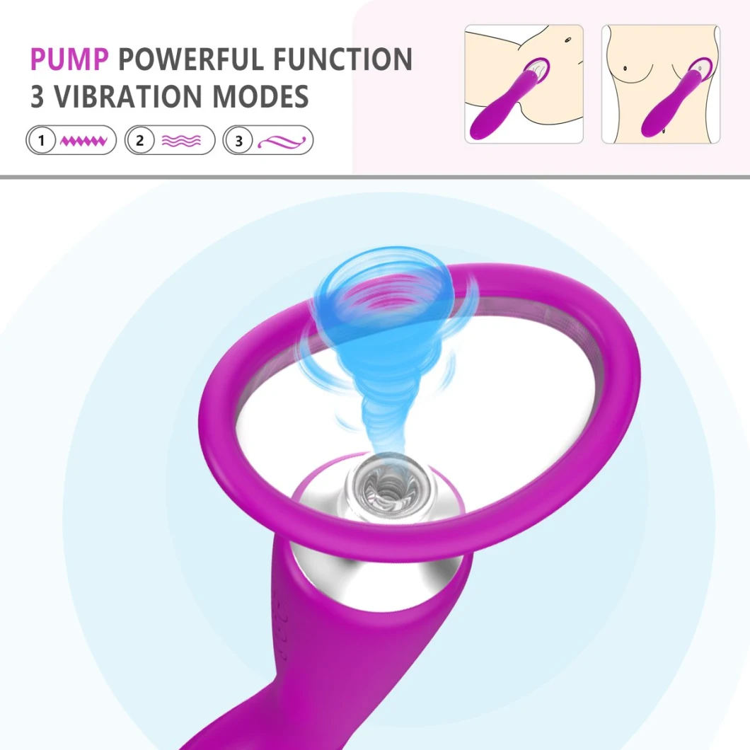 Clitoris Stimulator Dildo Vibrator for Women Oral Clit Licking Sucking Adult Sex Toys