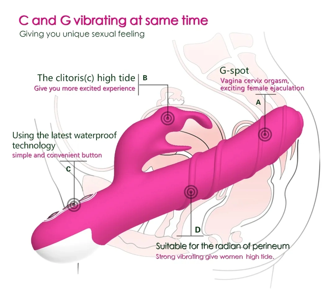G Spot Vibrator for Women Sex Toy Rabbit Vibrator Vaginal Clitoral Massager Female Sex Toys