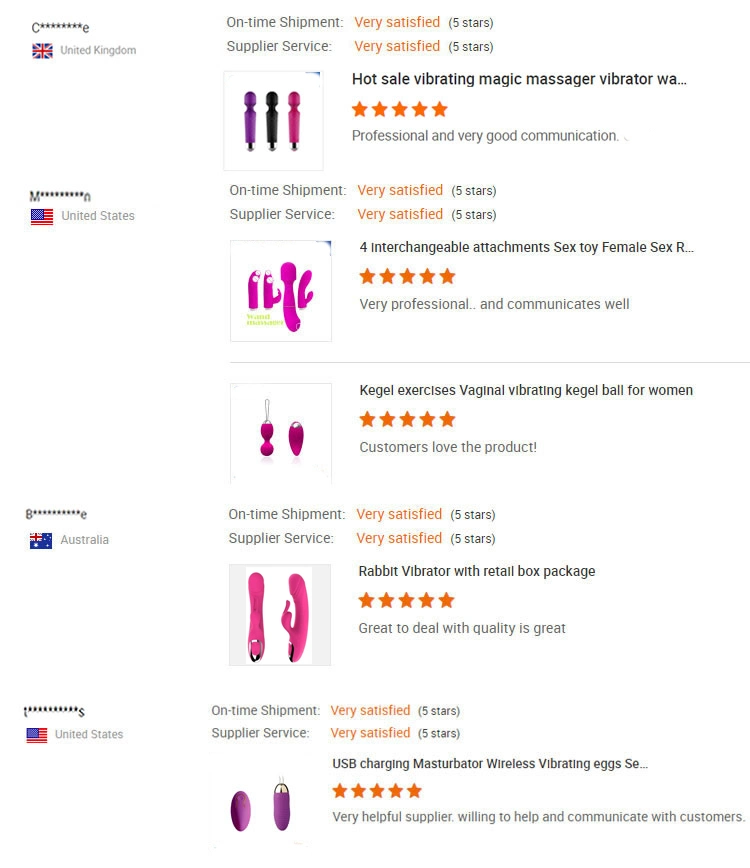 Best Quality Adult Products Sex Toys 30 Speed Rabbit Dildos Concrete Vibrator for Women