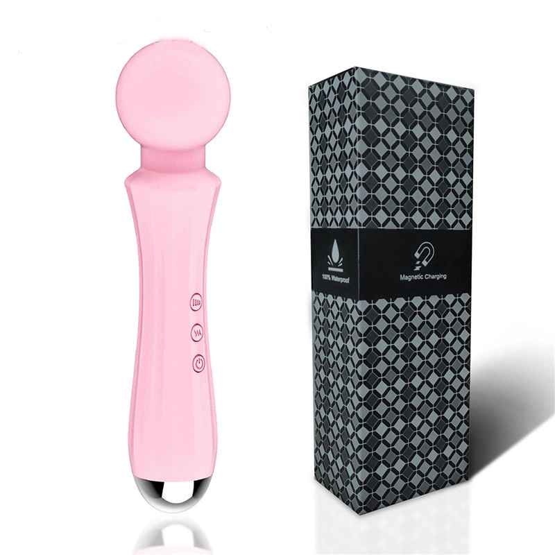 Cute Handheld Girl Sex Toy Power Vibrating Wand Massager