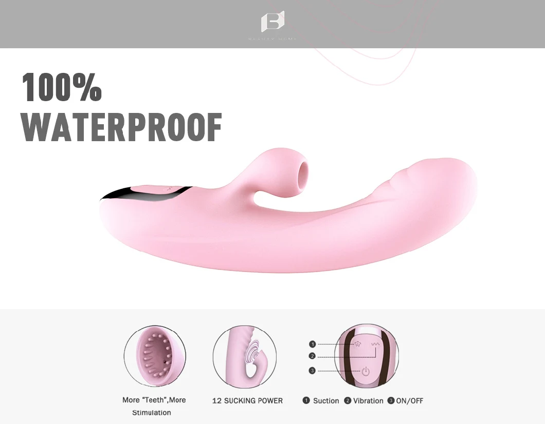Factory Direct Price OEM Sucking Vibrating 2 in 1 Massager Toys Sex Adult Women
