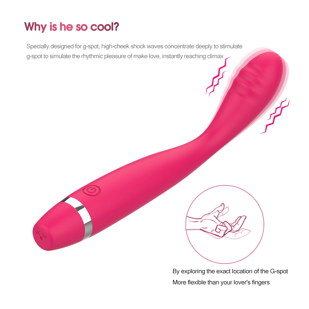 Vibrating AV Vibrator Sex Love Toy for Women Clitoris Stimulator G Spot Massager