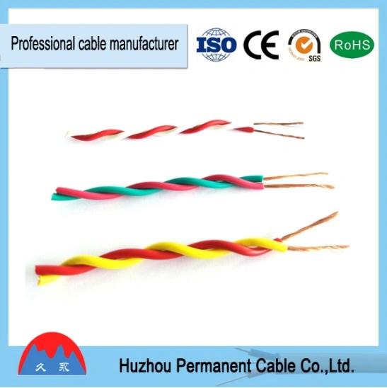 Flexible Rvs 2*0.5mm2 Single Pair Twisted Pair Cable Wiring